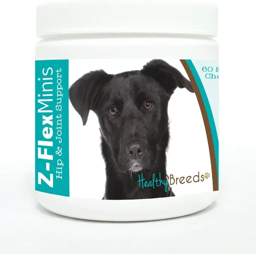 Vista 43 de Healthy Breeds Affenpinscher Z-Flex Minis - Masticables suaves para cadera y articulaciones, 60