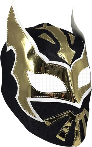 Vista 6 de Del Mex Lucha Libre Disfraz de Luchador Mexicano Máscara de Lucha Libre