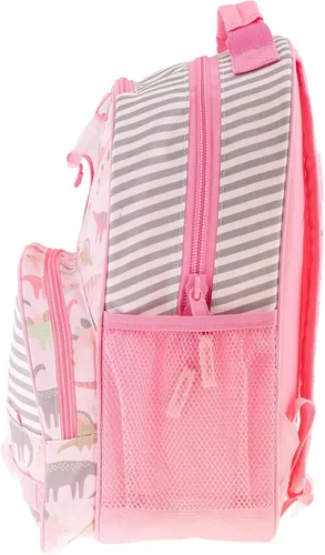 Vista 4 de DIBSIES Mochila Trendsetter personalizada, Rosa (Pink Dino), Mediana, Mochila
