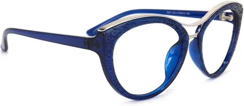 Vista 3 de Zeelool - Gafas de ojo de gato sin receta con lente transparente Carol FX0772