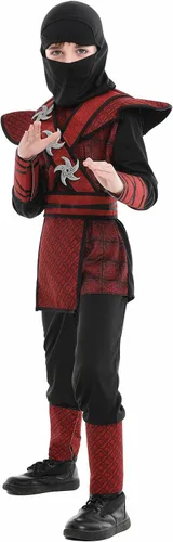 Vista 2 de Ninja Costume for Boys Kids for Halloween