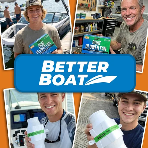 Vista 7 de Better Boat Boat Blower Fan 12V for Engine Compartment, Bilge, Galley and Head, Marine Grade Inline Duct Fan, Available in 3 or 4 Inch
