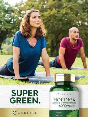 Vista 11 de Carlyle Suplemento Moringa Oleifera 180 Cápsulas