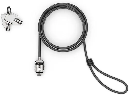Vista 4 de Maclocks CL12UTHWB Soporte universal de seguridad para tableta con bloqueo de cable de seguridad y placa (blanco)