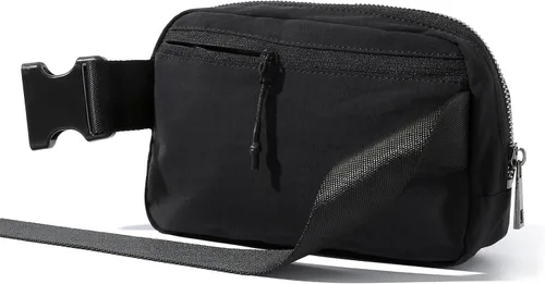Vista 3 de TOBVZOO Riñoneras unisex a la moda, resistente al agua, correa ajustable, 1 compartimento principal, 3 ranuras de malla, 1 bolsillo trasero