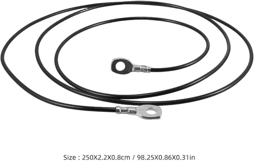 Vista 2 de LIOOBO Cables de repuesto para gimnasio en casa: 8.2 ft (8.2 pies) Cable de alambre de acero resistente - Cable de repuesto para máquina de pesas