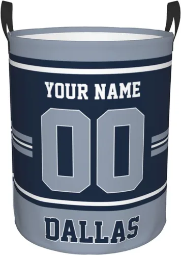 Vista 11 de Cesta de lavandería personalizada de Arizona, cesta de lavandería personalizada con nombre y número, cesta de almacenamiento plegable