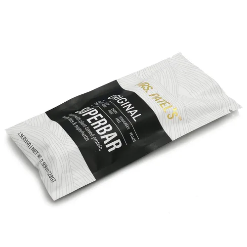 Vista 2 de Mrs. Patel's Barras de proteínas veganas a base de plantas, 6 unidades, sabor original