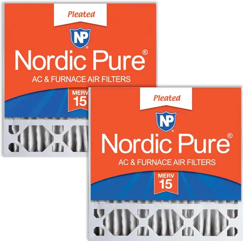 Vista 27 de Nordic Pure 20 x 20 x 5 (19_5/8 x 19_7/8 x 4_3/8) Honeywell/Lennox MERV 8 filtro de aire de repuesto, 1 paquete