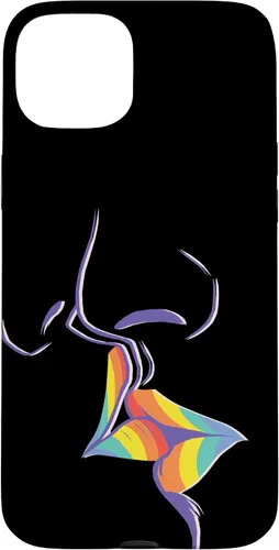 Vista 9 de Funda de regalo LGBT Lesbian Gay Pride LGBTQ Kiss Rainbow para iPhone 17
