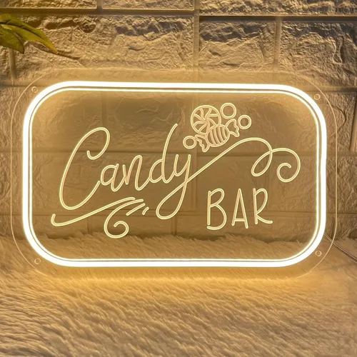 Vista 10 de Letrero de neón de panadería para decoración de pared, luz LED regulable, luz de neón, pasteles, pan, letreros para negocios, postres, alimentos