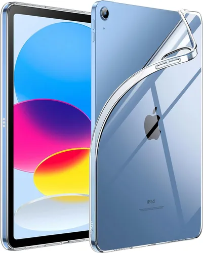 Vista 16 de JETech - Funda para iPad de 9.7 pulgadas (6ª/5ª generación, 2018/2017), funda delgada transparente de TPU suave y a prueba de golpes (transparente)