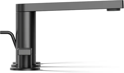 Vista 8 de Kohler 73060-4-BL Composed Grifo de lavabo de baño con manijas de palanca, 1.2 gpm, negro mate