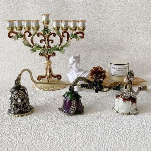 Vista 6 de Apagador de Velas, Extintor de Velas Único, Herramienta de Metal para Velas Decorativas