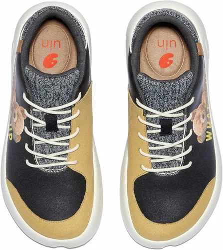 Vista 5 de UIN Zapatos deportivos de moda pintados artísticos para mujer, puntera ancha, con cordones, ligeros, cómodos, para caminar y viajar, Bartello