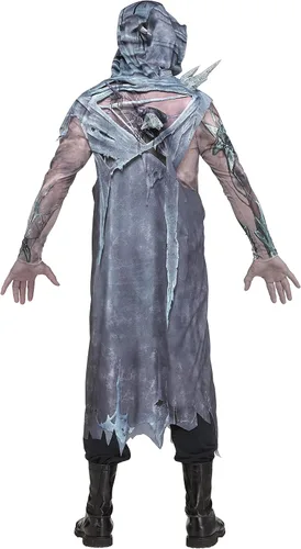 Vista 3 de Fun World Icebound Phantom Ghost Face Men's Costume