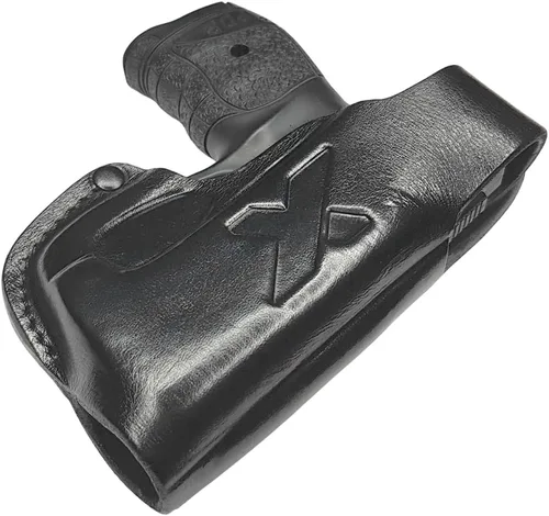 Vista 2 de Funda de cuero B4 compatible con Sabre Aim y pistola de gas pimienta de fuego
