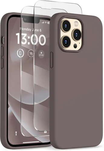 Vista 25 de Funda de silicona para iPhone 13 Pro, funda para teléfono, color Negro