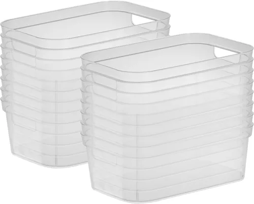 Vista 9 de Sterilite BIN Almacenamiento Transparente Pequeño 13228608