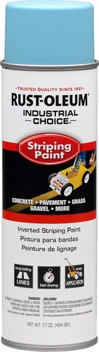Vista 7 de Rust-Oleum 1677838 S1600 System - Pintura de rayas invertidas, 18 onzas, color negro