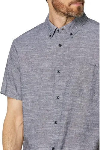 Vista 3 de Hurley One & Only - Camisa de manga corta abotonada para hombre