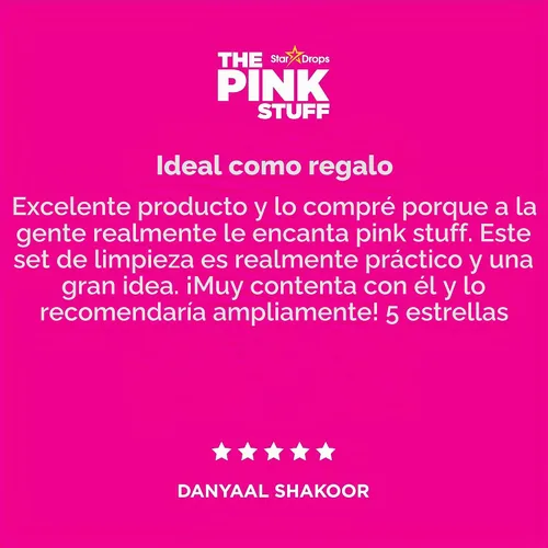 Vista 8 de Stardrops - The Pink Stuff - Kit de limpieza The Miracle Scrubber - 2 tubos de pasta de limpieza The Miracle con herramienta de limpieza eléctrica