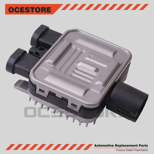 Vista 2 de OCESTORE 7T438C609BA Módulo de control de unidad de ventilador de refrigeración para S60 S80 V70 XC70 XC60 7G919A819AA módulo de ventilador