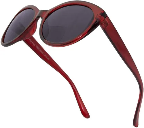 Vista 7 de Lentes de sol con lectores para mujer, lentes de sol tintados para leer tramposos, Florencia