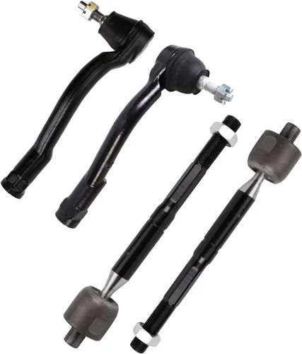 Vista 16 de TRQ Juego de varillas de acoplamiento delanteras interiores y exteriores, 4 piezas, compatible con Kia Soul 2014-2019 15-19 Soul EV