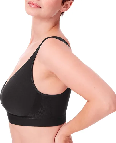 Vista 2 de Bali Comfort Revolution DF3484 Brasier sin varillas de cobertura completa para mujer, estilo camisa