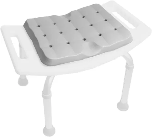 Vista 4 de KMINA Cojín de asiento de ducha, espuma impermeable ligera y antideslizante, almohadillas para rodillas para jardinería, patentado, fabricado
