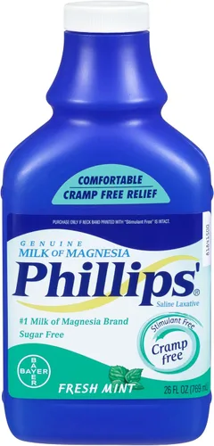 Vista 9 de Phillips' Leche de magnesia, laxante, original, 4 onzas (paquete de 6) – El embalaje puede variar