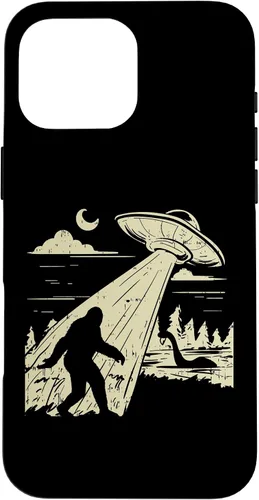 Vista 19 de UFO Bigfoot Sasquatch Lochness Monster Funny Believe - Funda de regalo para iPhone 17