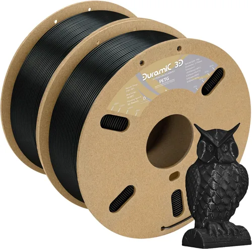 Vista 9 de DURAMIC 3D PETG Filamento 1.75mm Azul Ejército, Filamento de Impresión 3D Carrete de 1kg (2.2lbs), Filamento Azul Ejército 1.75mm Precisión