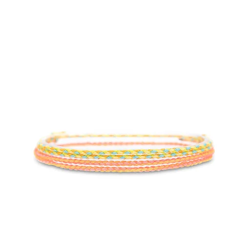 Vista 14 de Made by Nami 2 Pcs Wave String Ankle Bracelets for Women Waterproof & Adjustable Thin Braided Anklet Surfer Boho Ankle Bracelet Set of 2 Beach Multi