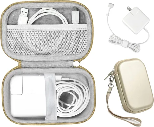 Vista 14 de Práctico estuche para MacBook Air Pro Charger MagSafe/MagSafe 2 adaptador de corriente, iPhone 16/16 Pro/15/15 Pro/14/14 Pro MagSafe, Hub USB C, Hub