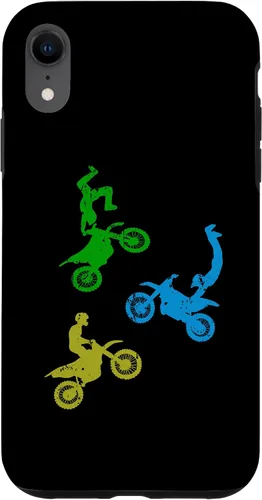 Vista 8 de iPhone 15 Freestyle Motocross Dirtbike Wheelie Enduro Motorcycle Boys Case