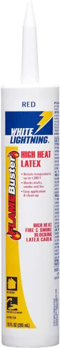 Vista 4 de White Lightning W44117010 Flame Buster Sellador de silicona de alto calor, 10 onzas líquidas, rojo