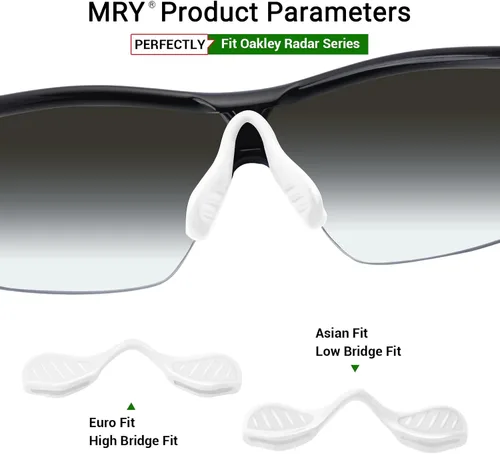 Vista 2 de Mryok Almohadilla nasal de repuesto para gafas de sol Oakley Radar Path EV RadarLock