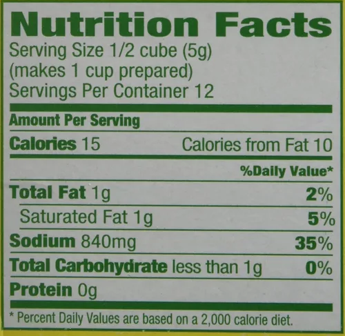 Vista 2 de Knorr Cubitos de caldo de verduras, paquete de 12