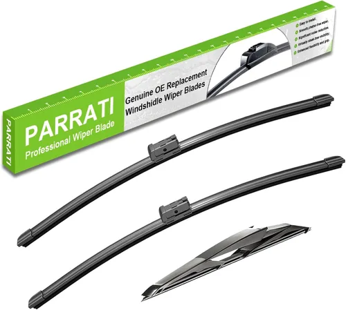 Vista 12 de PARRATI® - Limpiaparabrisas de repuesto de alto rendimiento con escobillas para parte trasera, para Jeep Wrangler 2007-2017 y Wrangler JK 2018