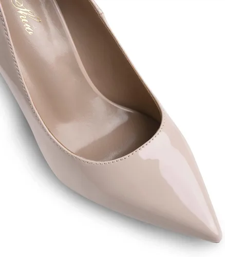 Vista 4 de Tacones altos para mujer, 3.94 pulgadas3.9 in, zapatos de tacón alto con puntera puntiaguda, zapatos de tacón alto para fiesta de noche