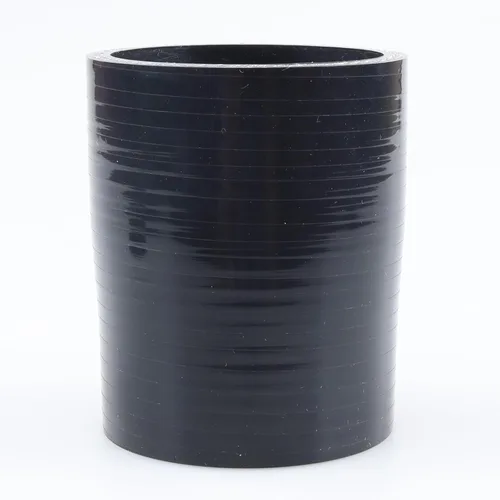 Vista 25 de AC PERFORMANCE ID de 1" a 1/2" (25mm a 13mm) Manguera de silicona recta reductora de 3 capas reforzada negra, 3" de longitud Negro