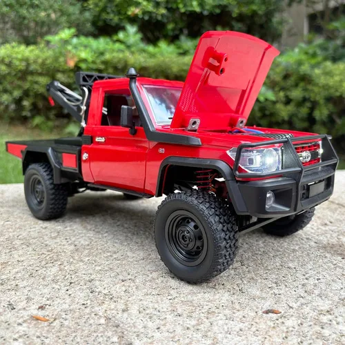 Vista 8 de WPLDEWAN Camión MN82T RC con grúa 1/12 RC Crawler Off Road