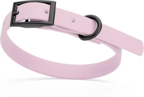 Vista 68 de Dogline Biothane - Collar impermeable para perro con hebilla de liberación rápida, resistente cincha de nailon recubierta con resistente y a prueba