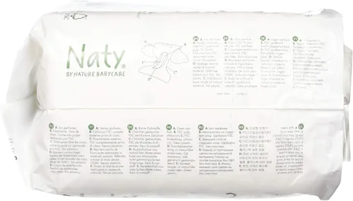 Vista 3 de Nature Babycare – Pañales sin cloro, 244343, talla 3, 1, 4