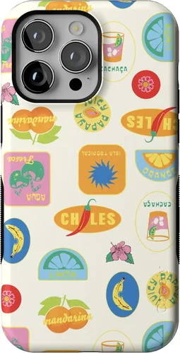 Vista 131 de Casely - Funda para iPhone 14 Pro Max, flores pintadas, Frida Kahlo Floral Girly, compatible con MagSafe