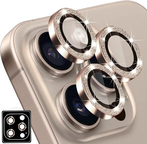 Vista 96 de Compatible con iPhone 13 Pro para iPhone 13 Pro Max, protector de lente de cámara antiarañazos, vidrio templado 9H, protector de cámara de metal a