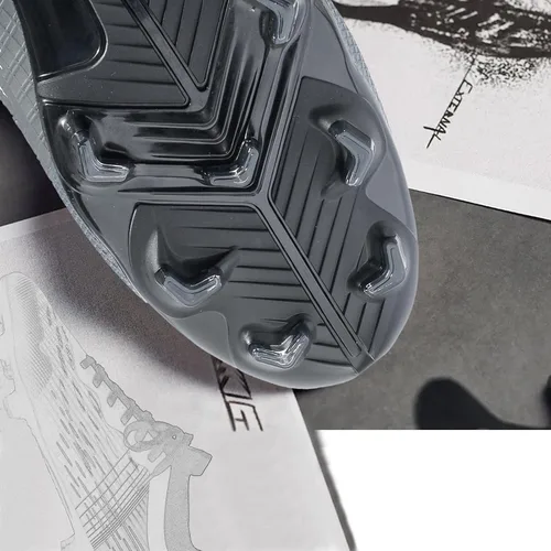Vista 5 de ZVC Botines de fútbol para hombre, zapatos de fútbol para exteriores, interiores, para entrenamiento, para niños y niños grandes
