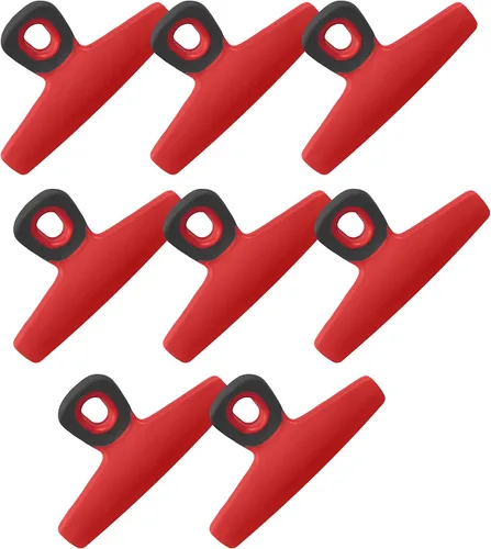 Vista 20 de COOK WITH COLOR Clips para alimentos – Clips anchos y resistentes, clips grandes para bolsas para almacenamiento de alimentos con agarre hermético